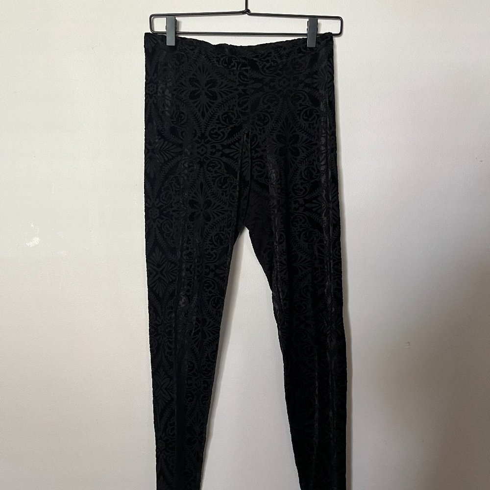 Blackmilk burnout sheer leggings size L